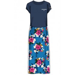 JERSEY DRESS SS CONVERSE FLOWE